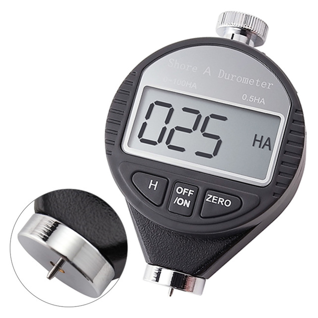 เครื่องวัดความแข็งยาง (Durometer) shore A แบบดิจิตอล ราคาถูก