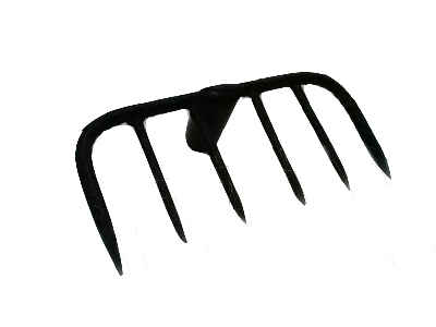 คราด 6 ฟัน หนาพิเศษ