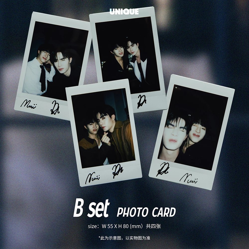 Pre - นิตยสาร UNIQUE ซีนุนิว ZeeNuNew 2023 + การ์ด