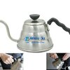 กาดริปกาแฟแสตนเลส 1000 ml มีฝาปิด กาดริปกาแฟสด Drip Coffee Kettle รุ่น ZB-2913