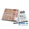 กระดาษไขลายหนังสือพิมพ์ ห่อขนม (แพ็คละ 100 แผ่น) ขนาด 16x16 ซม กระดาษห่อขนมลายหนังสือพิมพ์ ใช้รองขนม,อาหาร รองอบ ห่อขนม,แซนวิช