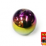 GSK-013 หัวเกียร์แต่งทรงกลม JS'Racing(สีรุ้งไทเทเนียม) ราคา/ชิ้น