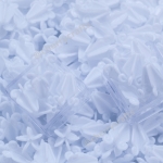 ดอกรักพลาสติกคุณภาพดีขนาด 1.5 ซ.ม. ดอกรักตราเสือ ฟรีขั้วสีเขียว ถุงละ 2,000 ดอก มีสีสดให้เลือกกว่า 10 สี+ รูดอกกว้างร้อยง่ายสวยมีน้ำหนัก ขายปลีก-ส่ง