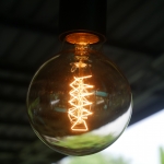 หลอดไฟวินเทจเอดิสัน 40 watt G80 new 2