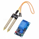 Soil Moisture Sensor Module 1PCS 5V ความชื้นในดินเซนเซอร์โมดูลควบคุมความชื้นในดินโมดูล Relay อัตโนมัติ
