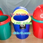 ถังขยะทรงกลม ฝาโดม 20 ลิตร