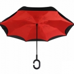 ร่มกลับด้าน สีแดง (คละสี)