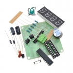 ชุด WAVGAT AT89C2051 ดิจิตอล 4 บิตนาฬิกาอิเล็กทรอนิกส์ DIY