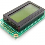 0802 LCD (Yello Screen) 08x2 LCD with backlight of the LCD screen