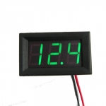 DC Digital Voltmeter Module 0.56" DC4.5V-30.0V สีเขียว