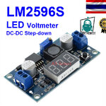 LM2596S Power Module + LED Voltmeter DC-DC Adjustable Step Down