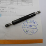 Asimeto Thread plug gauge M6 x 1 GPIP2