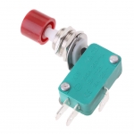 ไมโครสวิทช์ DS438448 สัมผัสกดปุ่ม 15A 125/250VAC สีแดง