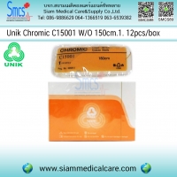 ไหมละลาย (Chromic) C15001 W/O 150cm. 1 12pcs/box