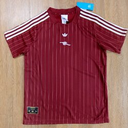 เสื้อฟุตบอล Terrace Icons ปี 2025/26 สโมสรอาร์เซนอล สีน้ำตาล เกรดแฟนบอล พรีเมี่ยม💯