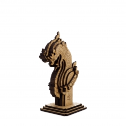 ของที่ระลึก โมเดลสัตว์หิมพานต์ "สิงห์" SINGHA MODEL THAI STYLE 3D PUZZLE DIY ,thailand gift , thailand product