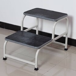 บันไดขึ้นเตียง เหล็กพ่นสี2ชั้น *ค่าส่งชำระปลายทาง*