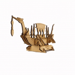 ของที่ระลึก โมเดลสามมิติเรือสุพรรณหงษ์ โมเดลเรือพระที่นั่ง ของที่ระลึกเรือสุพรรณหงส์