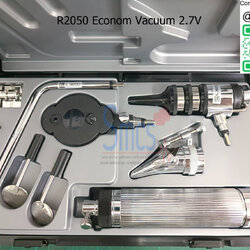 ชุดตรวจหู ตา คอ จมูก Otoscope Riester รุ่น R2050 Econom Vacuum 2.7V
