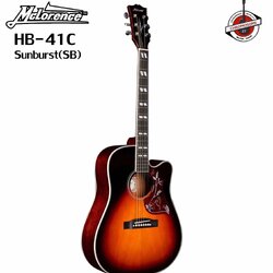 กีตาร์โปร่ง Mclorence HB-41C สี Sunburst (SB)