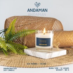 เทียนหอม กลิ่น ANDAMAN จุดผ่อนคลาย WORK FROM HOME