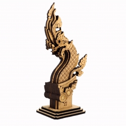 ของที่ระลึก โมเดลพญานาค โมเดลไม้สามมิติ ของที่ระลึกไทยของฝากเพื่อนต่างชาติ
