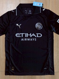 มาใหม่ แมนซิ เยือน สีดำ Fans Edition เกรดแฟนบอล 2025