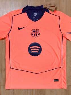 เสื้อฟุตบอลบาซ่า สีส้ม Fans Edition เกรดเเฟนบอล 2025