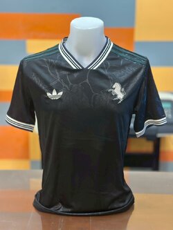 มาใหม่ ยูเวนตุส สีดำ เกรดแฟนบอล Soccer Jersey Fans Edition 2025