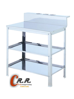 ชั้นวางไมโครเวฟแสตนเลส