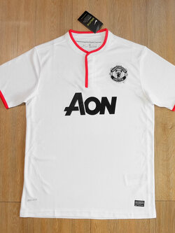 Retro เสืัอย้อนยุค เเมนยู 12/13 M-U Away Jersey Football Retro