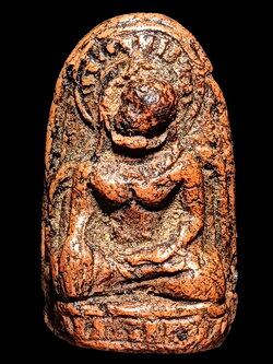 พระยอดขุนพล เนื้อดิน กรุวัดธุตังคาราม (วัดศรีเทพ) เพชรบูรณ์