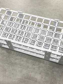 พิมพ์ชั้นวางพลาสติก สกรีนชั้นพลาสติก