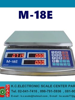 เครื่องชั่งคำนวณราคา รุ่น M -18E