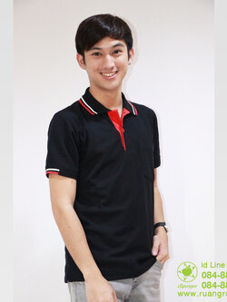 ชายดำขลิบขาวแดง