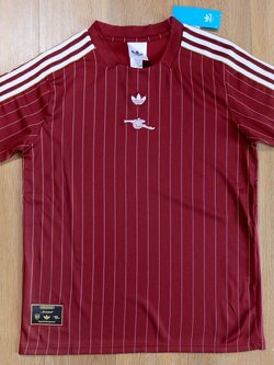 เสื้อฟุตบอล Terrace Icons ปี 2025/26 สโมสรอาร์เซนอล สีน้ำตาล เกรดแฟนบอล พรีเมี่ยม💯