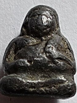 พระสังกัจจายน์ลอยองค์ เนื้อตะกั่ว หล่อโบราณ