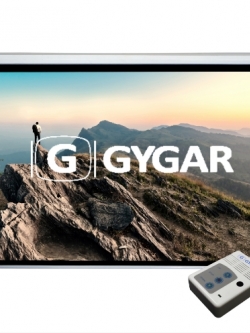 จอโปรเจคเตอร์ไฟฟ้า Gygar Motorized Screen 250 นิ้ว 4:3 พร้อมรีโมท