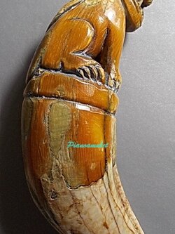 เขี้ยวเสือแกะเสือเต็มอันเก่า ศิลป์วัดคลองด่าน (บางเหี้ย)