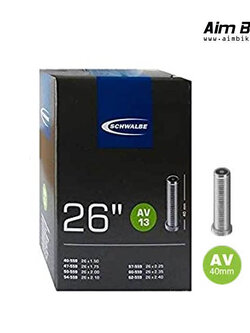 ยางใน Schwalbe รุ่น AV13 ขนาด 26x1.5/2.4 (AV)