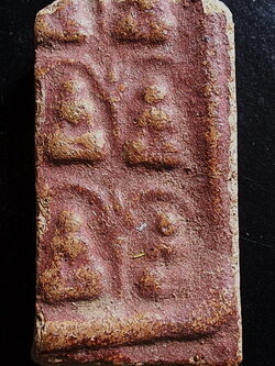 พระแผงตัด เนื้อดิน อยุธยา