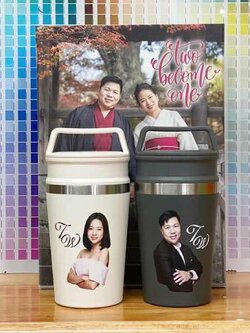 พิมพ์โลโก้แก้วน้ำสแตนเลส, สกรีนโลโก้แก้วน้ำสแตนเลส, พิมพ์ภาพบนแก้วน้ำ, สกรีนภาพบนแก้วน้ำ