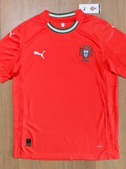 เสื้อฟุตบอล โปรตุเกส เหย้า สีเเดง Fans Edition เกรดแฟนบอล 2026
