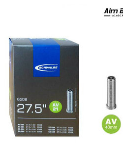 ยางใน Schwalbe รุ่น AV21 ขนาด 27.5x1.5/2.4 (AV)