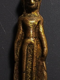 พระพุทธหล่อโบราณ ปางเปิดโลก เก่าไม่ทราบที่ #lnw1169