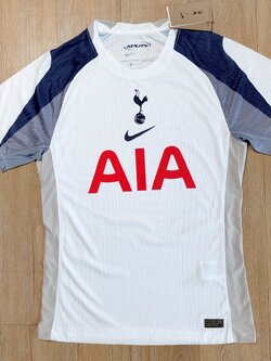 2025-26 เสื้อฟุตบอลสเปอร์ สีขาว สำหรับผู้ชาย Player Edition เกรดนักเตะ Size S-2XL