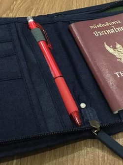 กระเป๋าใส่พาสปอร์ตเดินทาง บริษัท ทัวร์ ไกด์