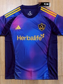 เสื้อฟุตบอล LA Galaxy สีม่วง Fans Edition เกรดแฟนบอล 2025