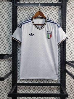 2026-27 มาใหม่เสื้อฟุตบอลทีมชาติอิตาลี สีขาว สำหรับผู้ชาย Fans Edition เกรดแฟนบอล Size S-2XL