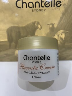 ครีมรกแกะเกรดพรีเมียมจากออสเตรเลีย Placenta Cream Chantelle 100Ml.